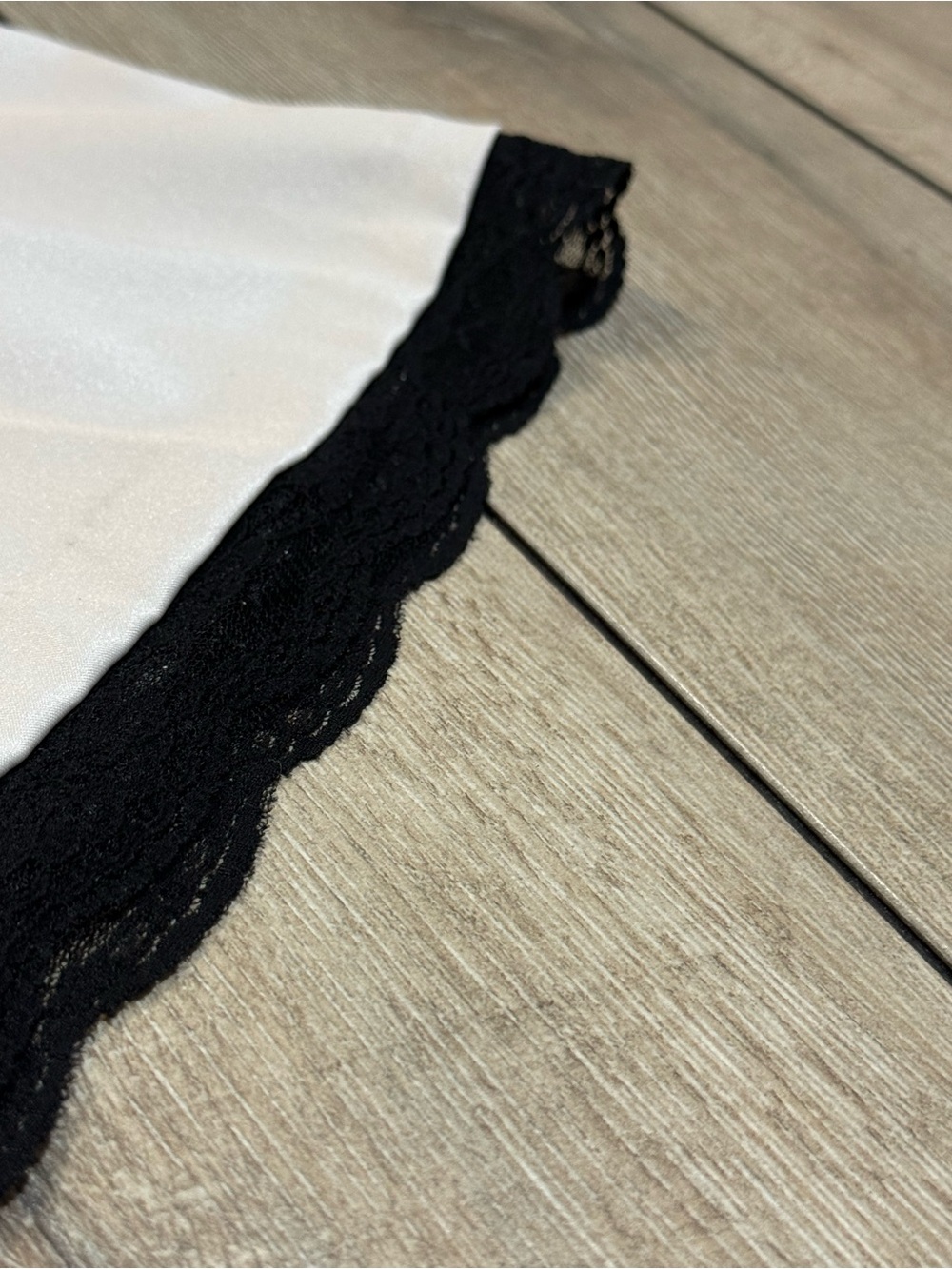 Kensie Sweetheart Cocktail Dress Cream Black Lace Trim Mini NWOT Size 6 - Picture 7 of 16